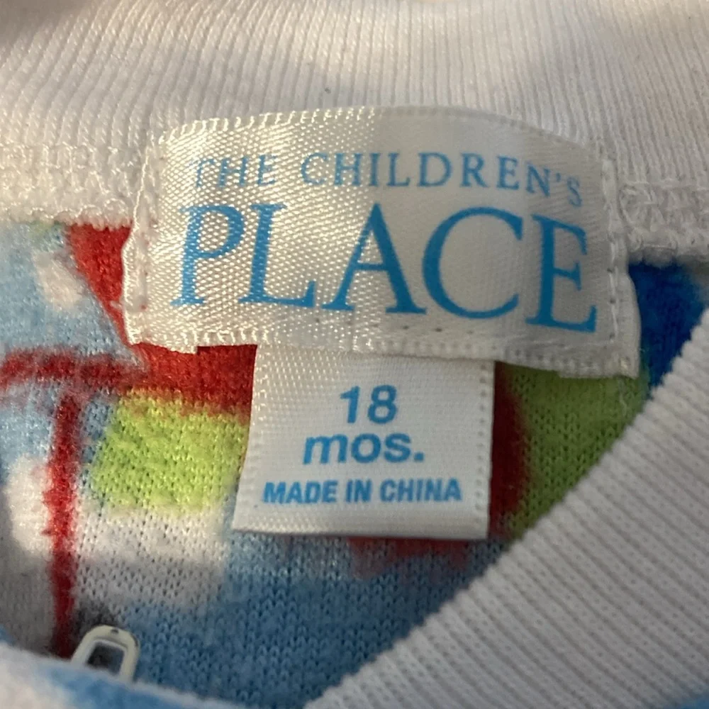 Fleece snowman pjs pair